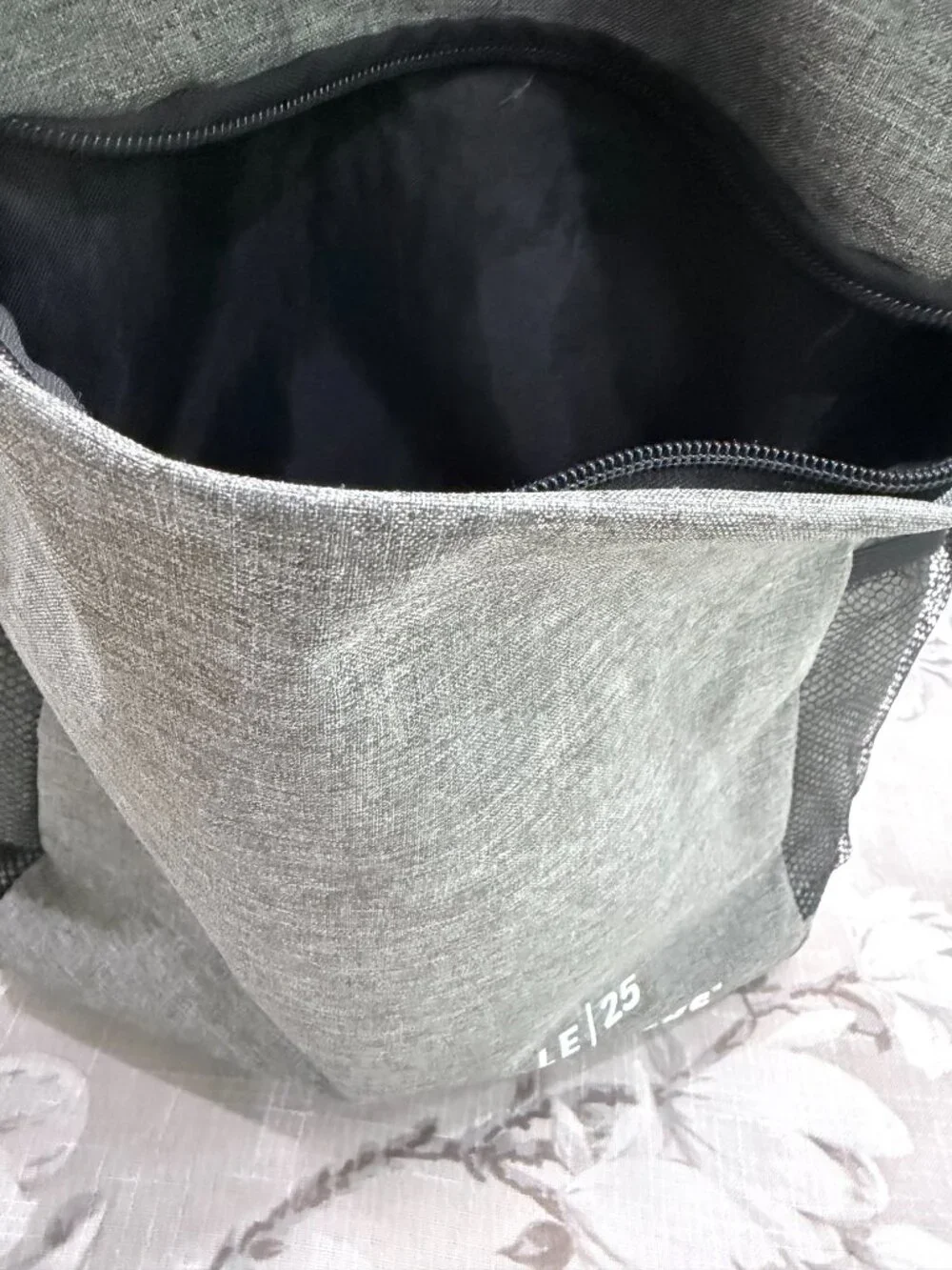 Starbucks LE 25 Limited Edition Gray Backpack Laptop Travel School Book Bag EUC